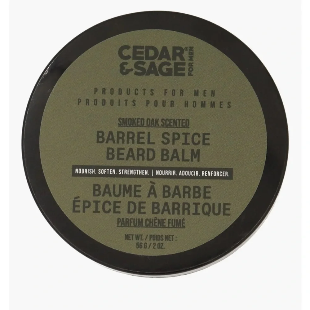 Cedar & Sage 4-Piece Face & Beard Set